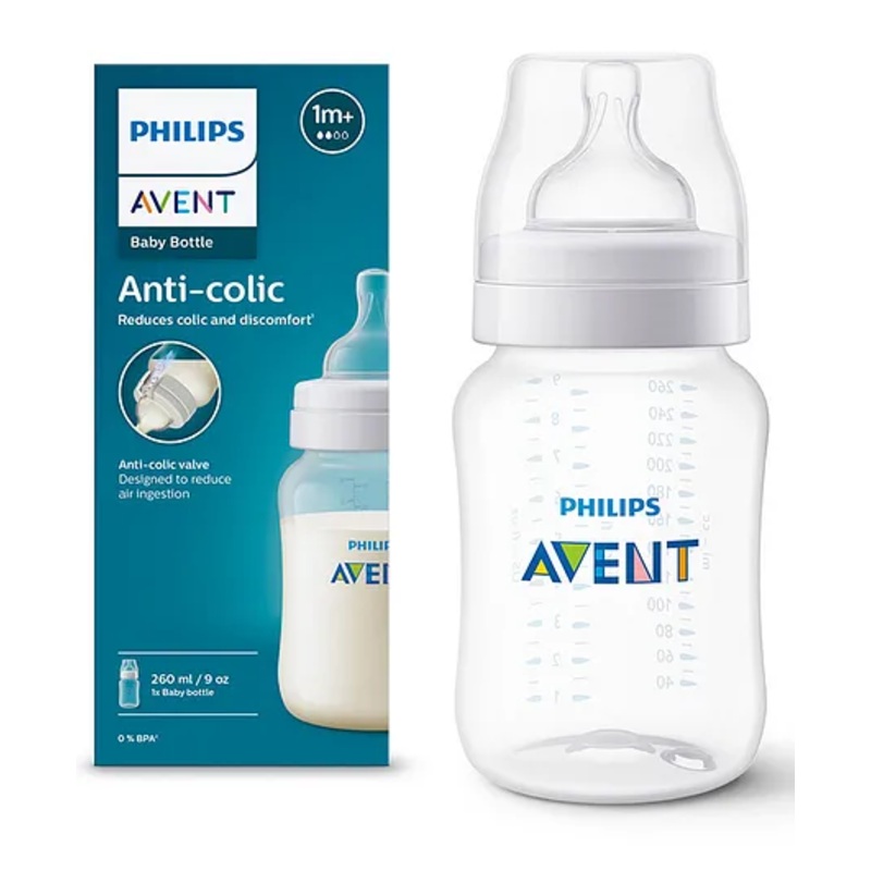 Philips Avent Classic Anti-Colic Feeding Bottle – 260 ml