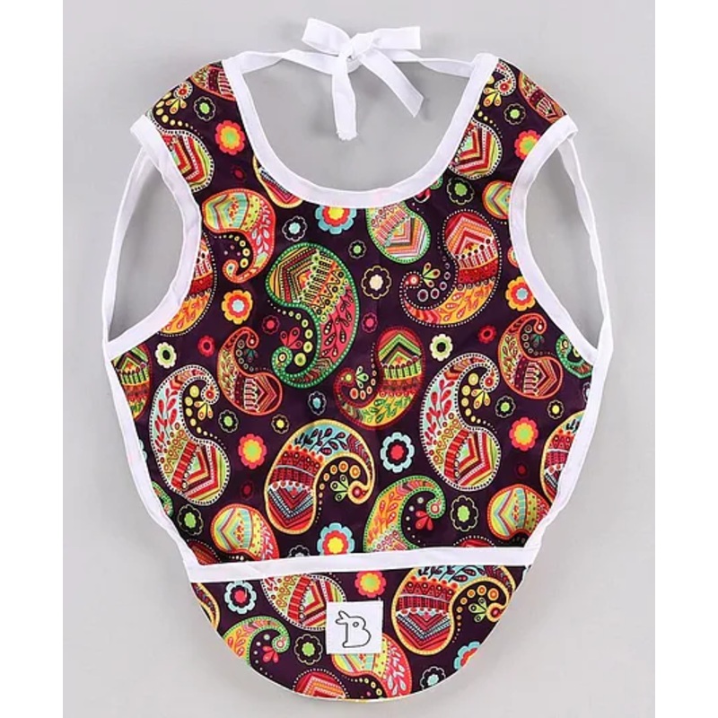 Superbottoms Waterproof Bib Warli Desgn – Multicolor