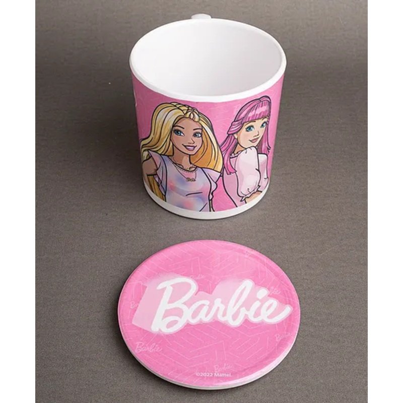 Superware Melamine  Kids Milk Mug  3.5 Inches -Barbie-Wispy Forest