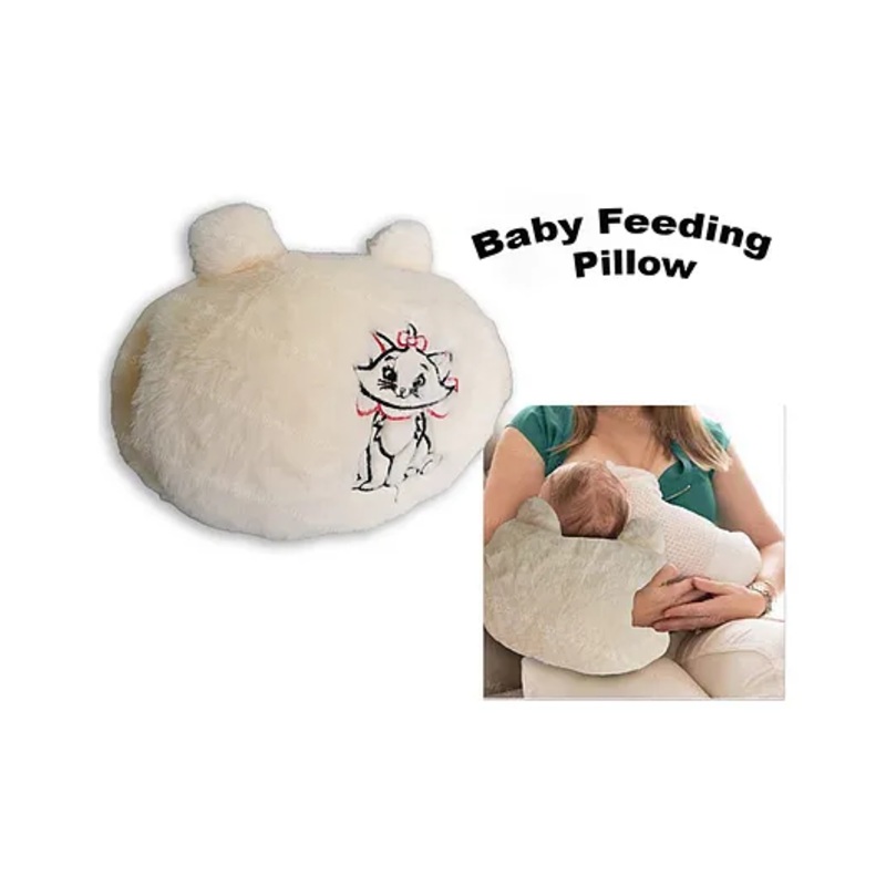 Synlark Nursing Arm Breastfeeding and Bottle Feeding Head Support Pillow – Beige