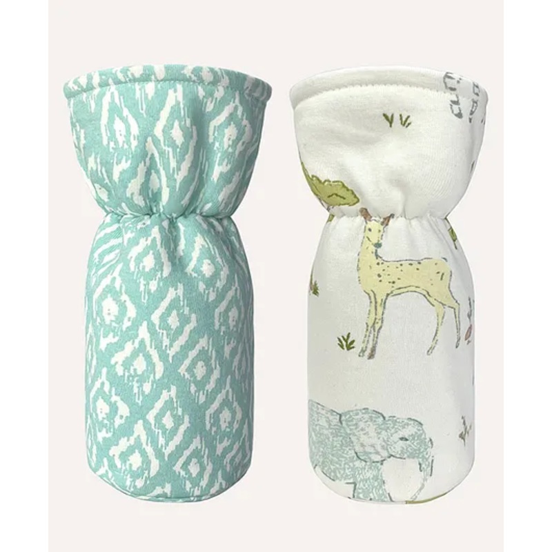 Abracadabra Bottle Cover Savanna Pack of 2 Fits Up to 300 ml Feeding Bottle – Green