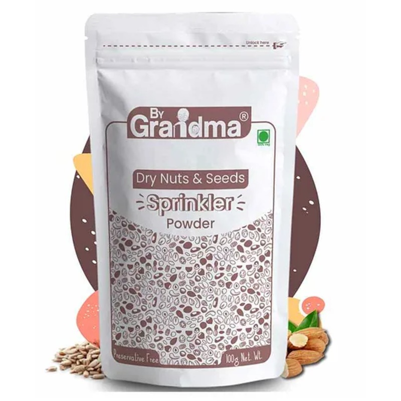 ByGrandma Kids’ 100g Dry Nuts & Seeds Mix – Natural Sprinkle Powder, Preservative-Free