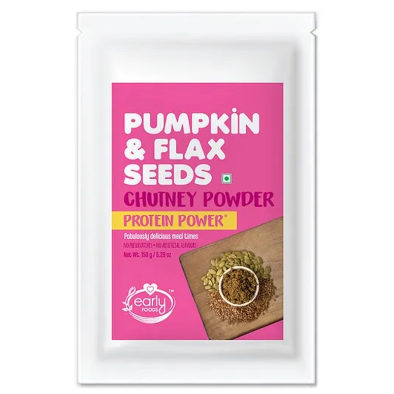 Early Foods Pumpkin Powder & Flax Seeds Chutney Powder 150 g
