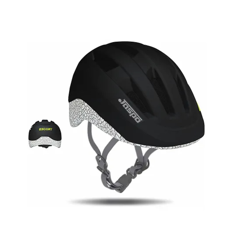 jaspo Escort Multi Utility Sports Helmet for Cycling, Skating, Skateboarding (Yellow, Small)