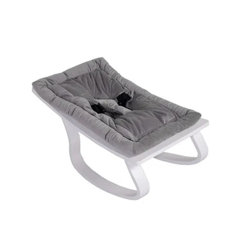 Arcedo  Euphoria Kids Wooden Rocking Swing – White Grey