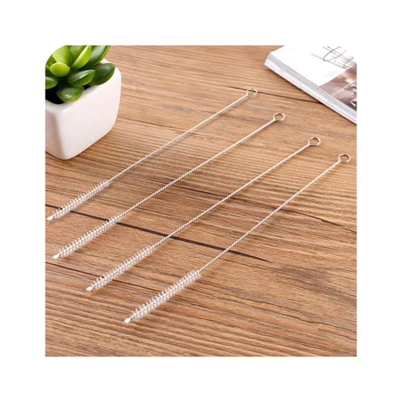 Bembika HighQuality Baby Bottle Brushes The Ultimate Bottle Brush Set for Your Baby’s Feeding Bottle Brush and Nipple Cleaner Brush Needs -(4 Pcs)