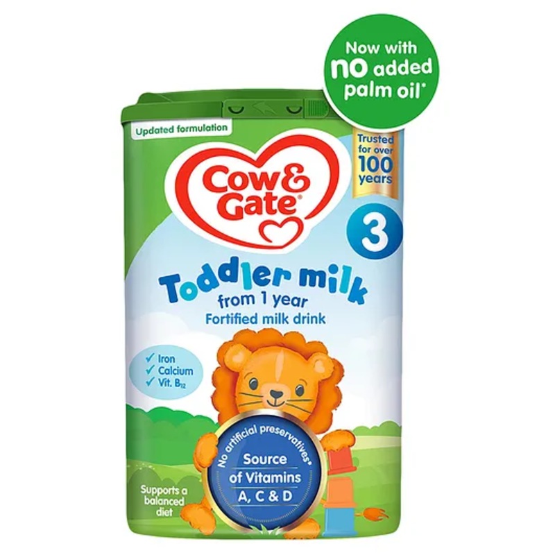 Cow and Gate Fortified Toddler Baby Milk Formula Stage 3 – 800 g