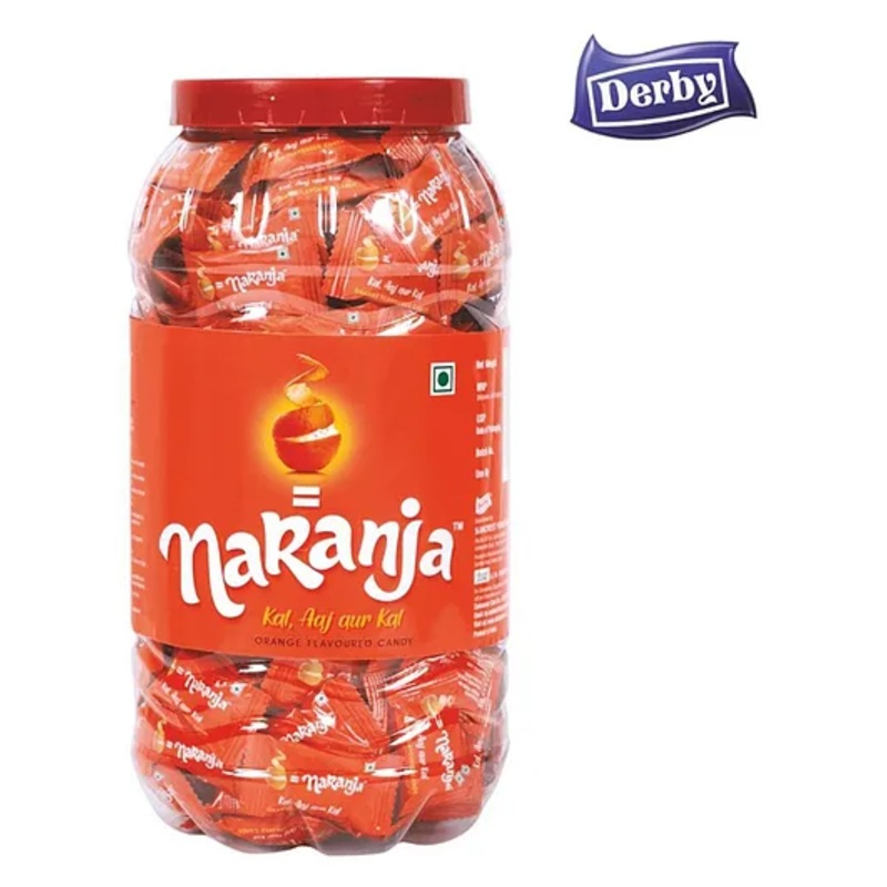 Derby Naranja  Jar 300 Pieces Party Pack