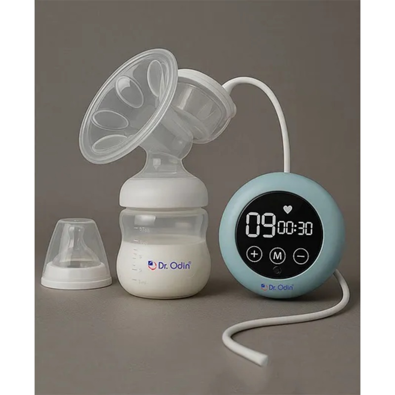 Dr. Odin OEP002 Electric Breast Pump  Portable & Rechargeable with Touch Screen, 3 Modes & 27 Suction Levels, Soft Silicone Flange, Auto Shutdown, BPA-Free for Comfortable Pumping