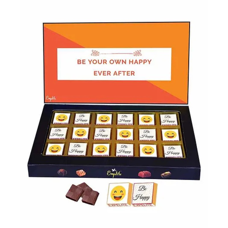 Expelite Be Happy Chocolates And Smiley Gifts Box – 300gm