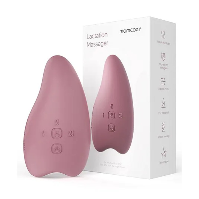 Momcozy Lactation Massager Maternity Accessory Maroon