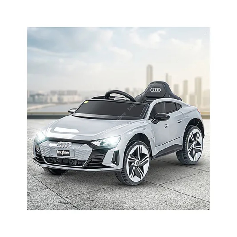 Baybee Licensed Audi-RS e-tron GT 4 Electric Battery Operated Car for Kids, Ride On Toy Kids Car with Music & Light (ASH)