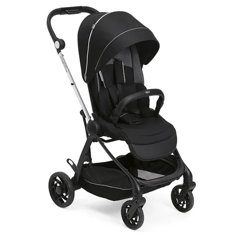 Chicco Premium Finishing One4Ever Lounge Stroller – Black