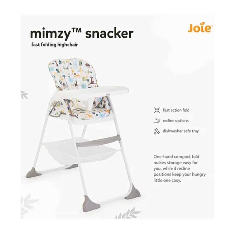 Joie High Chair Mimzy Snacker Alphabet 6M to 15 kg