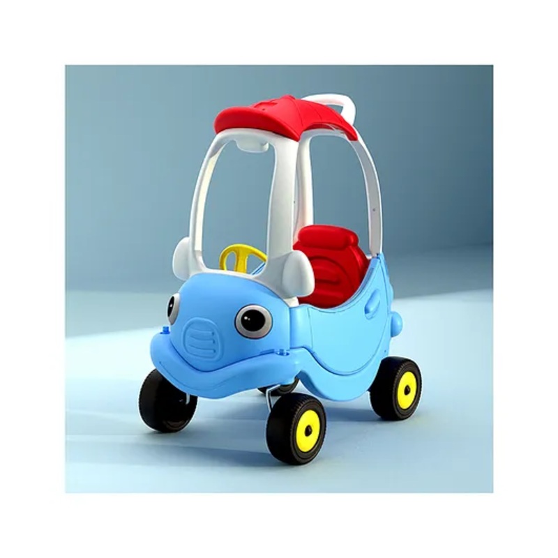 Lifelong Cuppy Kids Coupe Car Ride On | Toy Vehicle for 18 – 4 Year Old Boys | Stylish Coupe Car for Kids | Durable & Fun Ride-On for Indoor & Outdoor Play | Sturdy Design for Toddlers – Light Blue