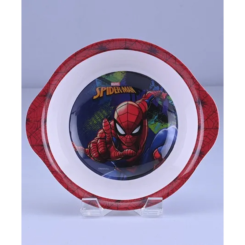 Servewell Bowl With Handle Spiderman Print –  (Color and design may vary)