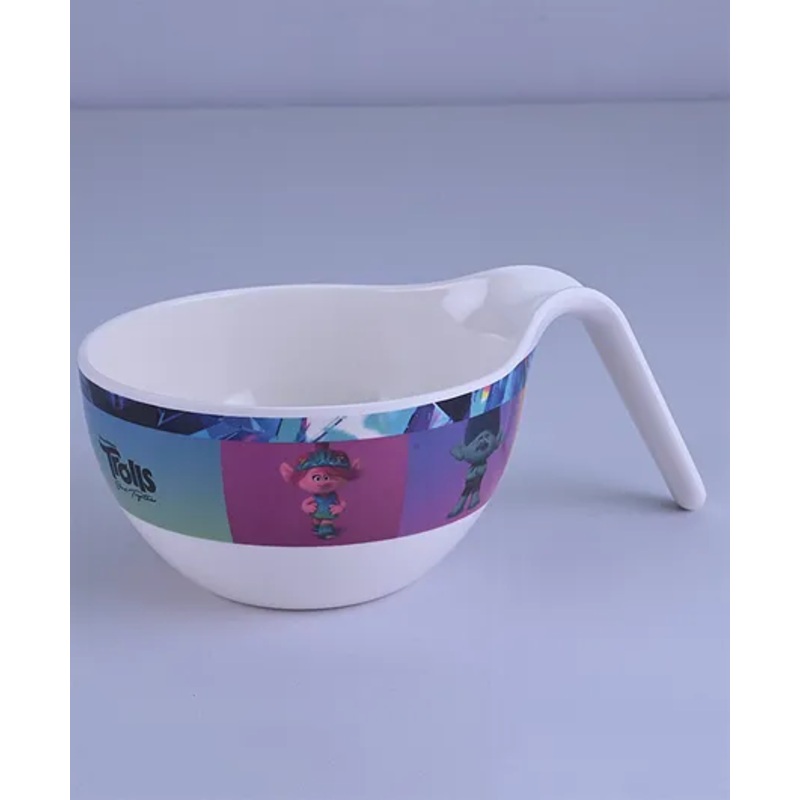 Servewell Maggie Bowl Trolls Theme – Multicolour (Color and design may vary)