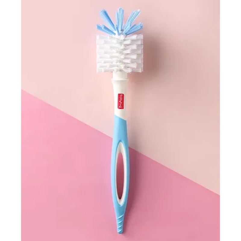 Babyhug Bottle & Nipple Cleaning Brush – Blue