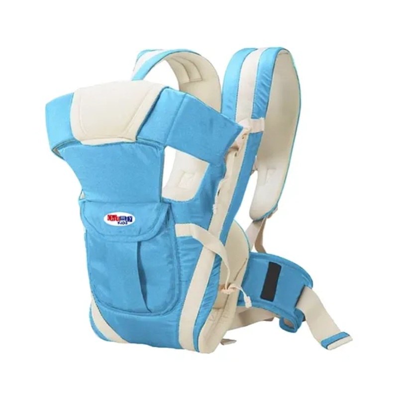 Chinmay Kids Baby Carrier Bag Adjustable Hands Free 4 in 1 Baby Baby Safety Belt Child – Sky Blue