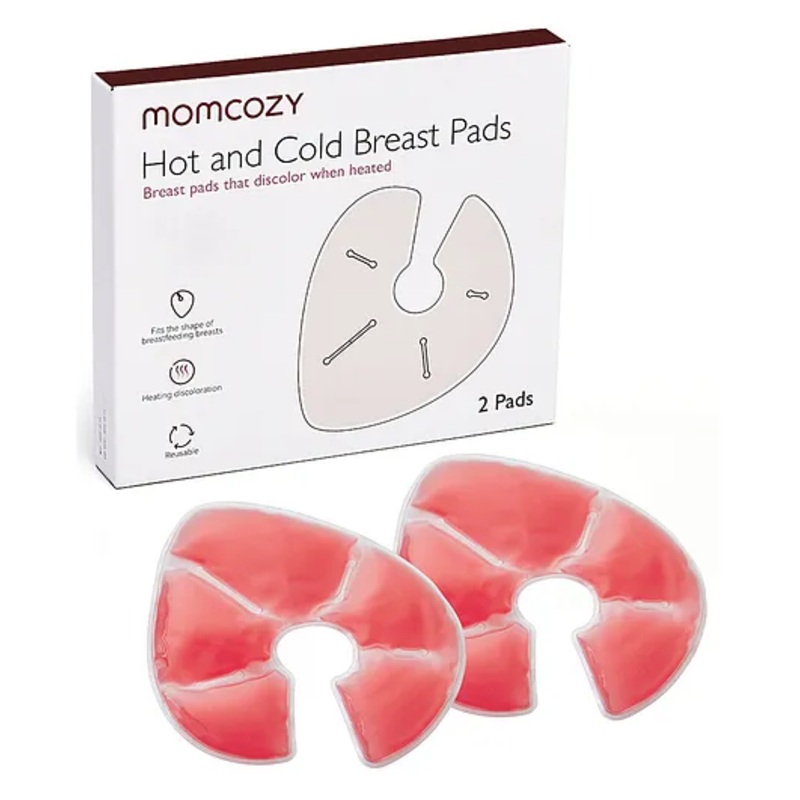 Momcozy Large Reusable Breast Therapy Packs Maternity Accessory Pink