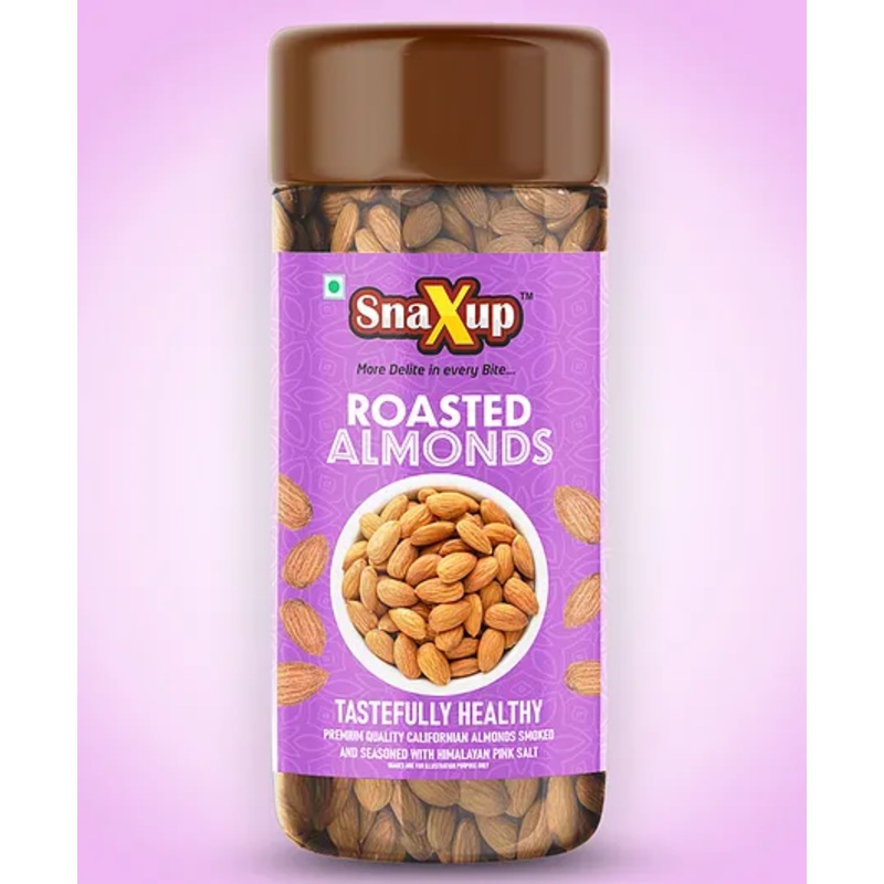 SnaXup California Roasted Almonds Badam 290 g