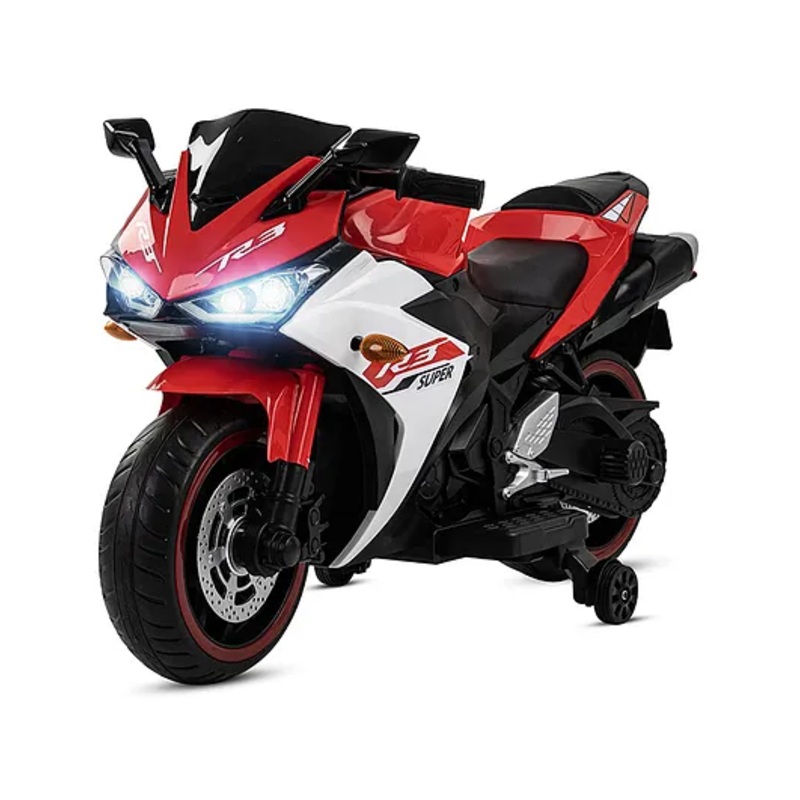 SRECAP R3 Rechargeable Battery Operated Bike for Kids – Red