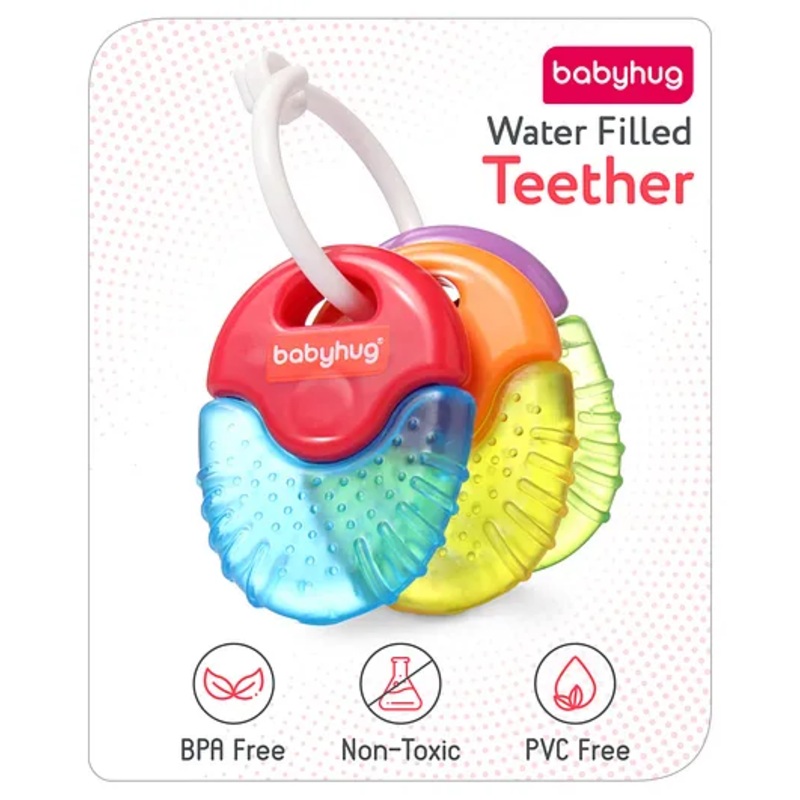 Babyhug Berries Shaped Water Filled Teether – Multicolour