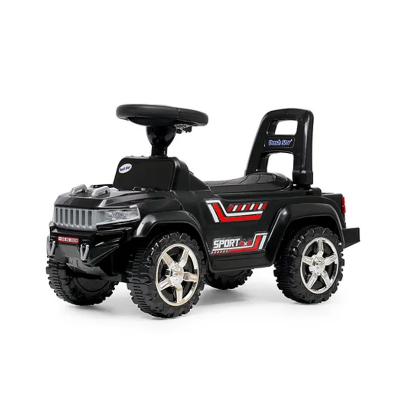 Joyride JEEP Rider 4×4 Ride on for Kids with Music & Horn Steering with Backrest Non Battery Operated Ride On Big Wheels for Kids 1 to 4 Years