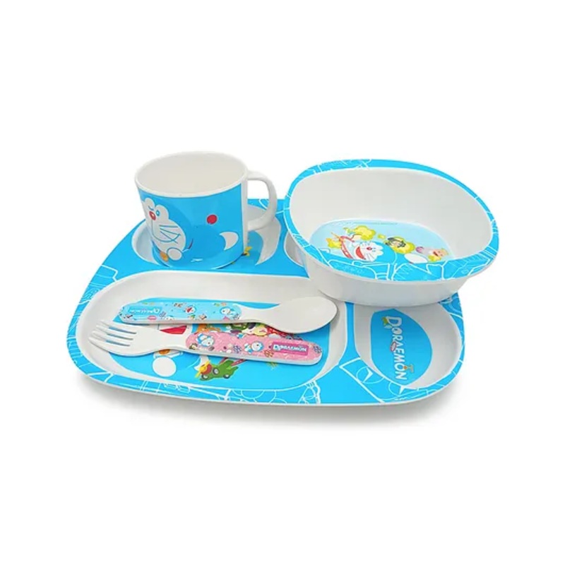 Superware Melamine Kids Dinner Set- Doraemon-Gadget ( Set of 5 )