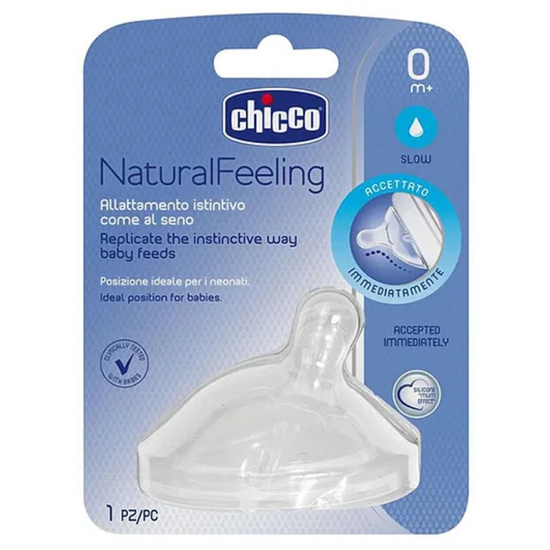 Chicco Natural Feeling Step Up Teat Regular Flow