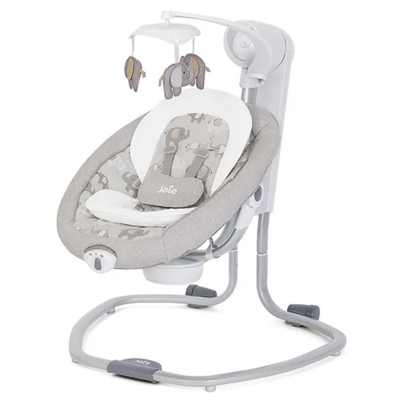 Joie Swing Serina Swivel (Birth to 6 Months) Elephant Duo