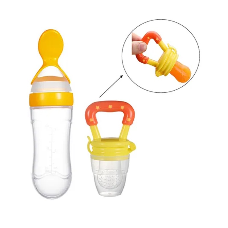 Tiny Tycoonz Fruit And Food Nibbler & Feeder – Yellow