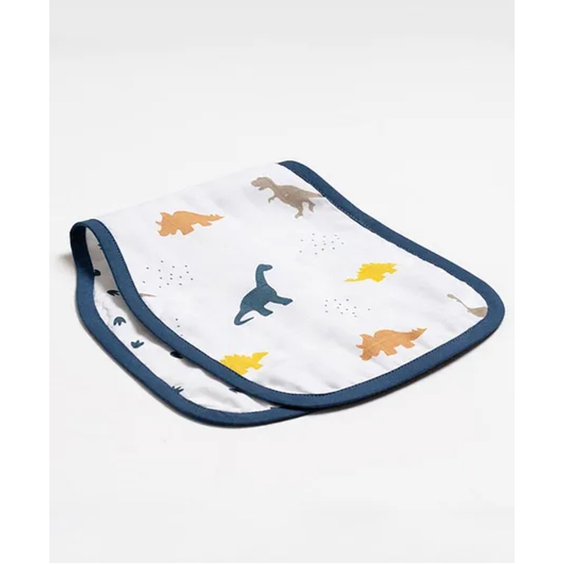 Aariro Organic Cotton Burp cloth Little Dino