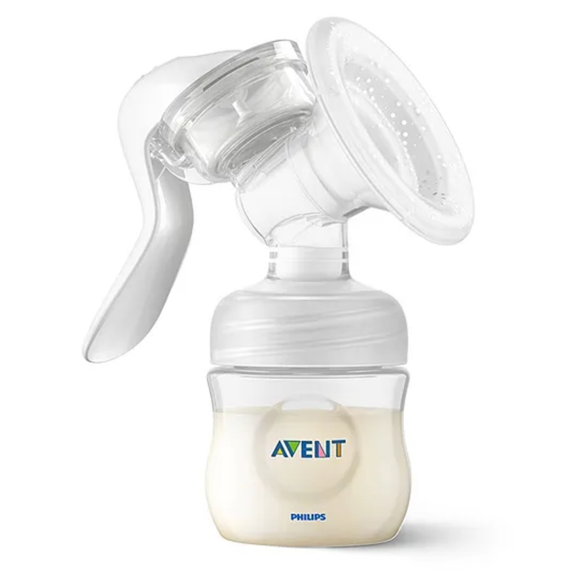 Avent Manual Breast Pump with Natural Motion Technology – White