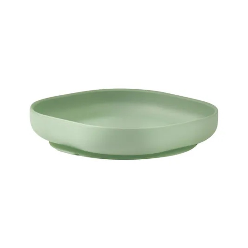Beaba Silicone Suction Plate –  Sage Green