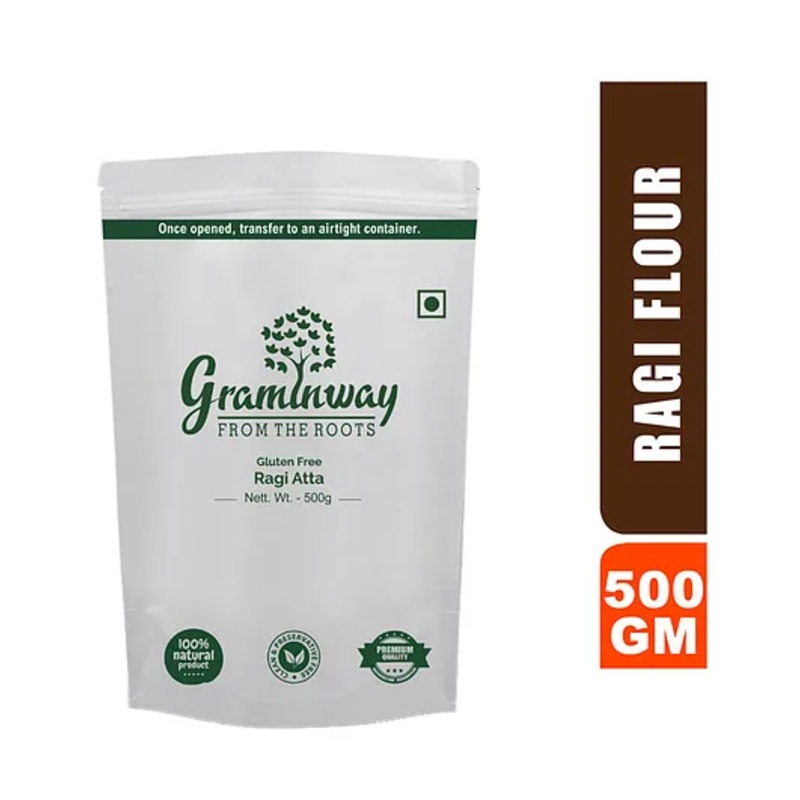 Graminway Gluten Free Ragi Atta – 500 gm