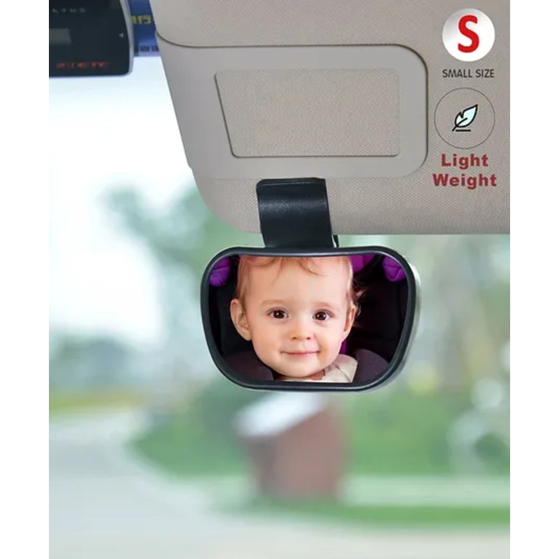 Rear Facing Mirror Small – Black
