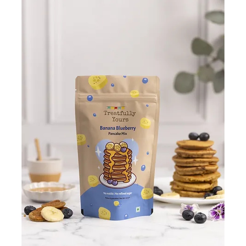 Treatfully Yours Banana Blueberry Pancake Mix – 160 g