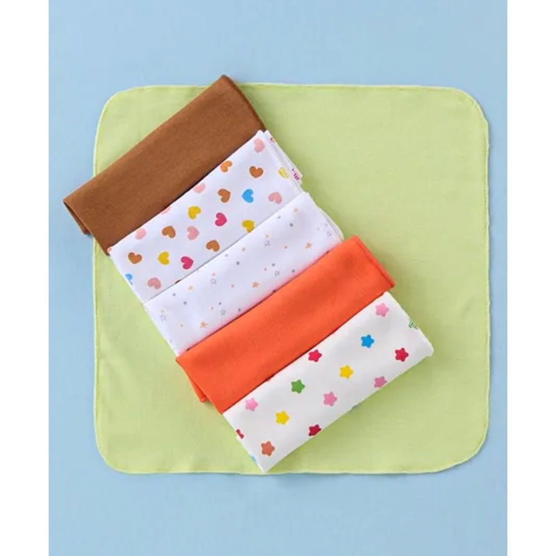 Ben Benny Interlock Wash cloth Pack of 6 L 26 x B 26 cm- Multicolor