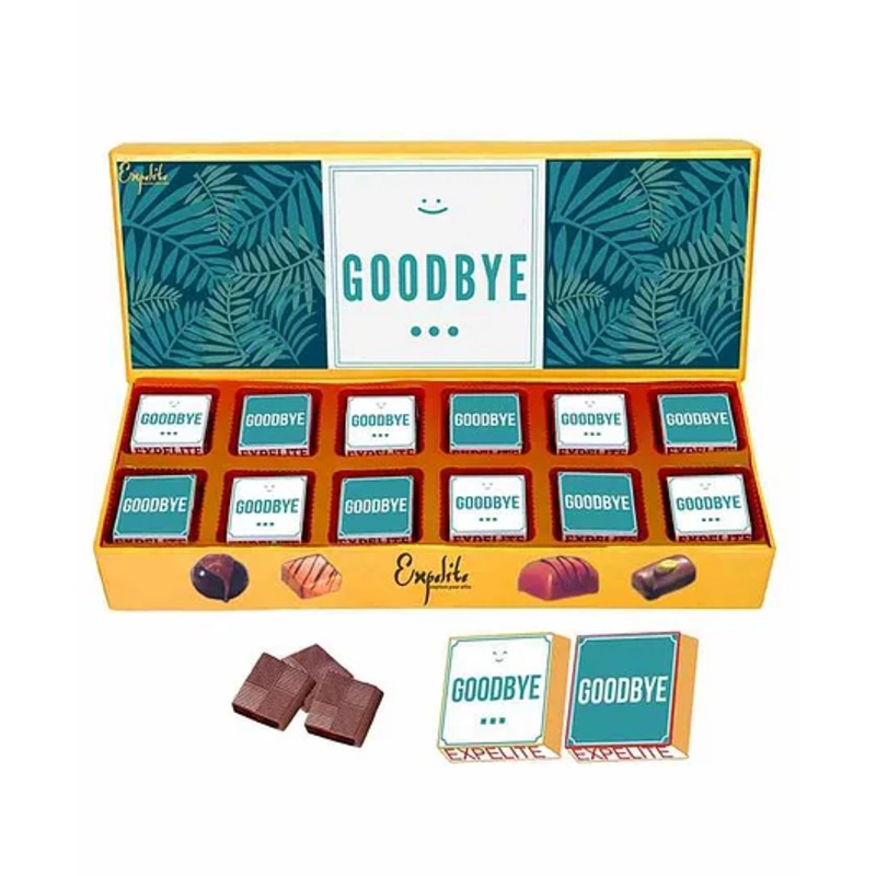 Expelite Goodbye Chocolate Gift Box – 200 gm