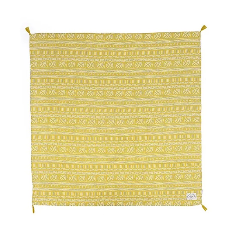 Mi Arcus Printed Soft Cotton Muslin Nursing Scarf for Comfortable Breast feeding – Green, 120×120 cm