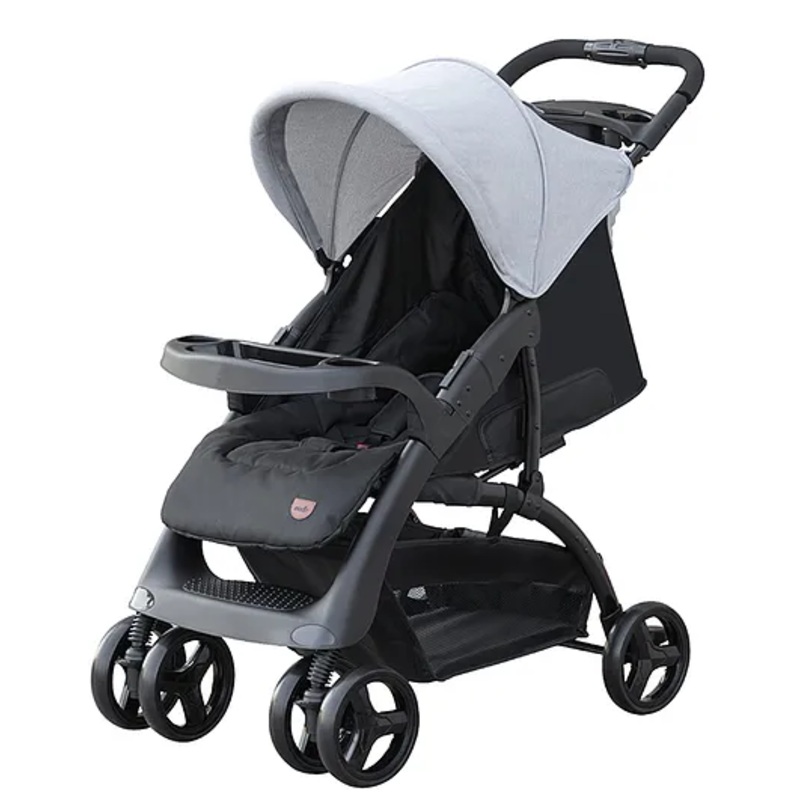Moon Aria Stroller Lite Grey Birth to 15 kg
