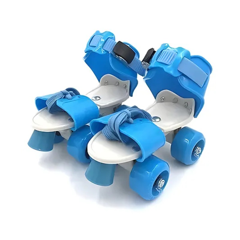 NEGOCIO Adjustable Inline Skating Shoes for Kids New Roller Skates for School Sports-PACK OF 1- COLRO MAY VARY
