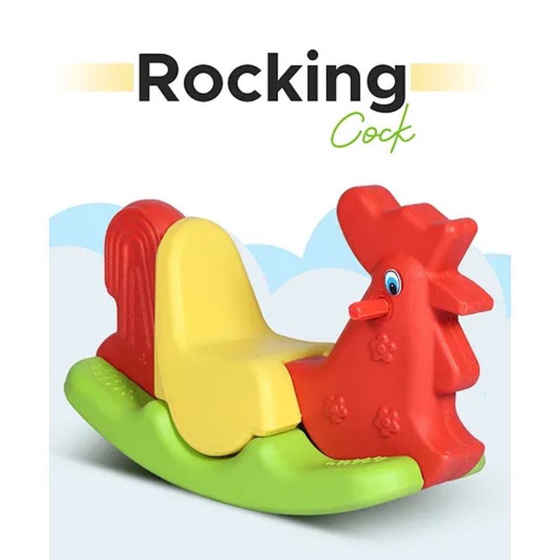 Toy Plus Rocking Cock Ride On Rocker – Multicolor
