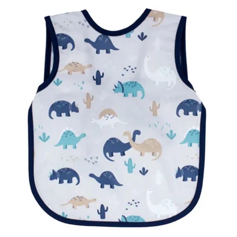 Bapron Baby Desert Dinos – Light Grey (Toddler 6m-3Y)