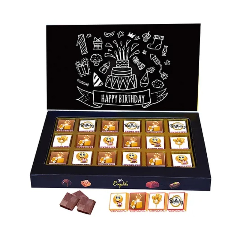 Expelite Happy Birthday Chocolate Box -500 gm