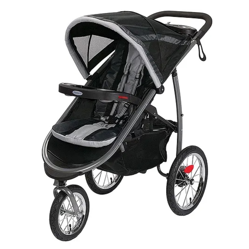 Graco FastAction Fold Jogging Stroller – Black