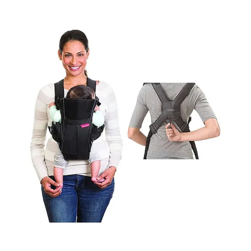 Infantino Swift Classic Carrier Black Birth to 12 Months