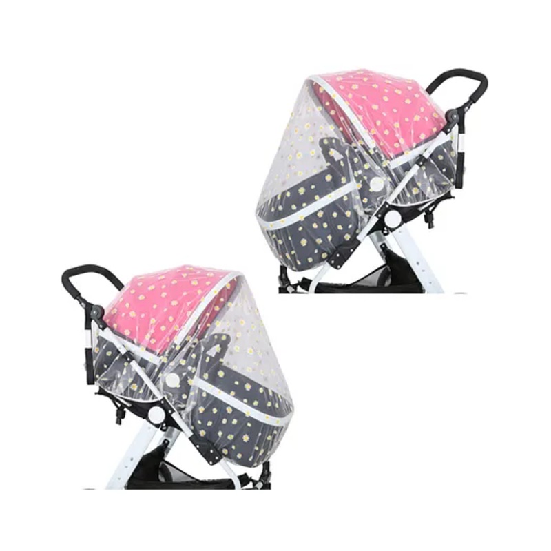 Bembika Baby Stroller Mosquito Net – The Ultimate Mosquito Net for Kids, Perfect Pram Net Cover, Ideal Mosquito Net for Baby Strollers and Prams, Compact and Stylish in Nature