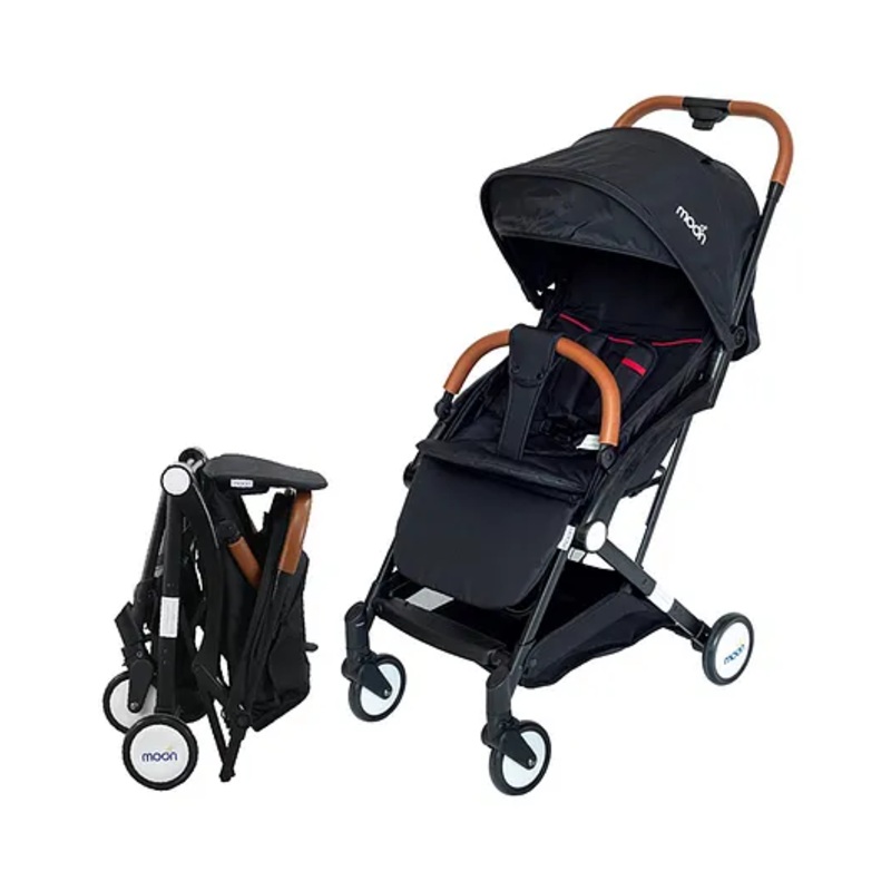 Moon Ritzi Stroller Black Birth to 18 kg